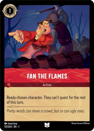 Fan the Flames (131/204) - The First Chapter Cold Foil