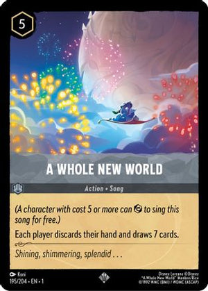 A Whole New World (195/204) - The First Chapter Cold Foil - Poke-Collect