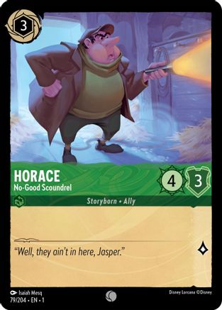 Horace - No-Good Scoundrel (79/204) - The First Chapter Cold Foil