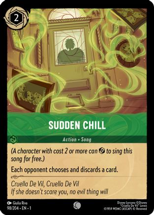 Sudden Chill (98/204) - The First Chapter Cold Foil