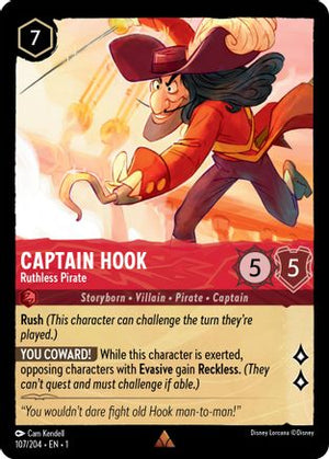 Captain Hook - Ruthless Pirate (107/204) - The First Chapter