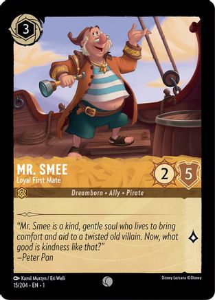 Mr. Smee - Loyal First Mate (15/204) - The First Chapter Cold Foil