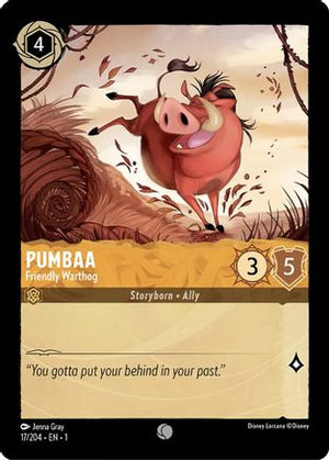 Pumbaa - Friendly Warthog (17/204) - The First Chapter