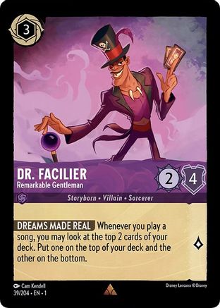 Dr. Facilier - Remarkable Gentleman (39/204) - The First Chapter