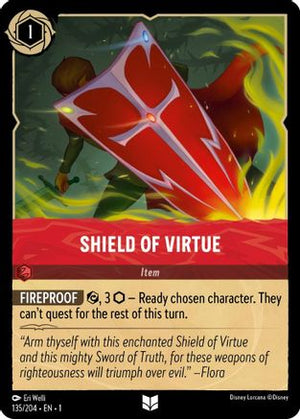 Shield of Virtue (135/204) - The First Chapter Cold Foil