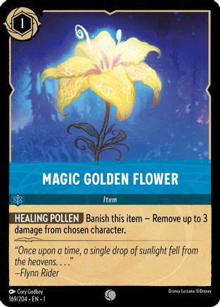 Magic Golden Flower (169/204) - The First Chapter Cold Foil