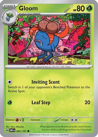Gloom 2 - SV03 Obsidian Flames Reverse Holofoil - Poke-Collect