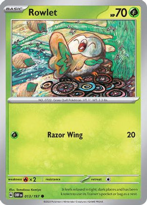 Rowlet 13 - SV03 Obsidian Flames - Poke-Collect