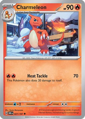 Charmeleon 27 - SV03 Obsidian Flames