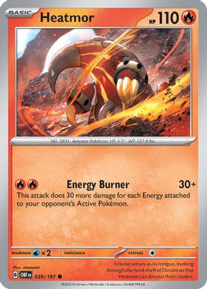 Heatmor 39 - SV03 Obsidian Flames - Poke-Collect