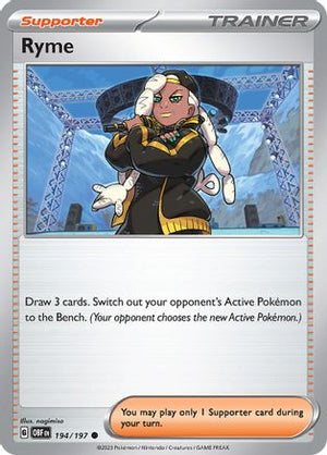 Ryme 194 - SV03 Obsidian Flames - Poke-Collect