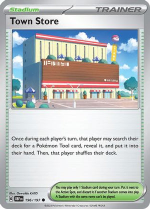 Town Store 196 - SV03 Obsidian Flames - Poke-Collect