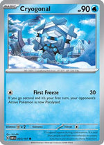 Cryogonal 55 - SV03 Obsidian Flames - Poke-Collect