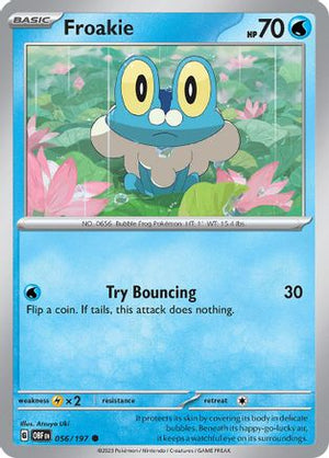 Froakie 56 - SV03 Obsidian Flames - Poke-Collect