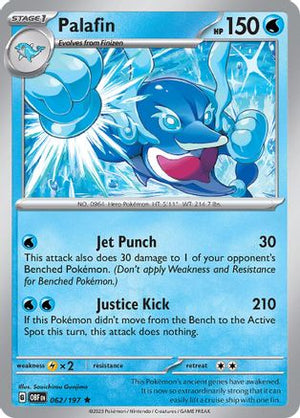 Palafin 62 - SV03 Obsidian Flames Holofoil - Poke-Collect