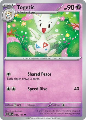 Togetic 84 - SV03 Obsidian Flames - Poke-Collect