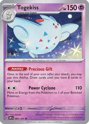 Togekiss 85 - SV03 Obsidian Flames Holofoil - Poke-Collect