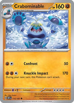 Crabominable 115 - SV03 Obsidian Flames - Poke-Collect
