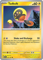 Tadbulb 076/197 76 - SV03 Obsidian Flames Reverse Holofoil - Poke-Collect