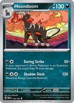 Houndoom 133 - SV03 Obsidian Flames Reverse Holofoil - Poke-Collect