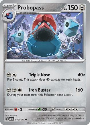 Probopass 146 - SV03 Obsidian Flames - Poke-Collect