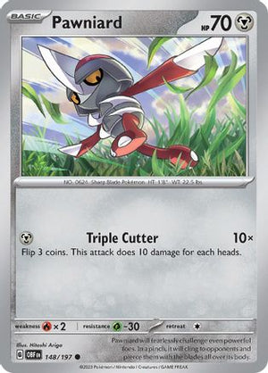 Pawniard 148 - SV03 Obsidian Flames - Poke-Collect