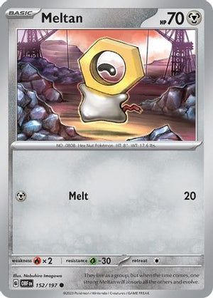 Meltan 152 - SV03 Obsidian Flames - Poke-Collect