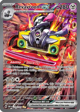 Revavroom ex - 224/197 224 - SV03 Obsidian Flames Holofoil - Poke-Collect