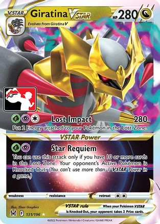 Giratina VSTAR 131 - Prize Pack Series Three Holofoil - Poke-Collect