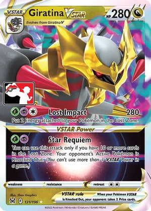 Giratina VSTAR 131 - Prize Pack Series Three Holofoil - Poke-Collect