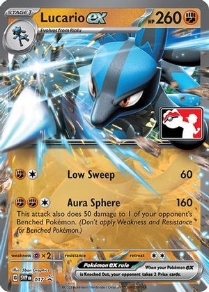 Lucario ex 17 - Prize Pack Series Three Holofoil - Poke-Collect