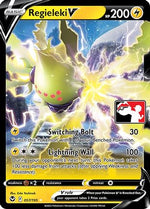 Regieleki V 57 - Prize Pack Series Three Holofoil - Poke-Collect