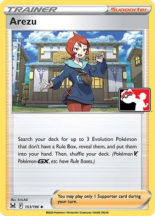 Arezu 153 - Prize Pack Series Cards - Poke-Collect