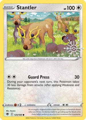 Stantler - 125/189 (Holiday Calendar) 125 - Miscellaneous Cards & Products Holofoil - Poke-Collect