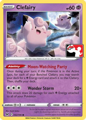 Clefairy 62 - Prize Pack Series Cards - Poke-Collect