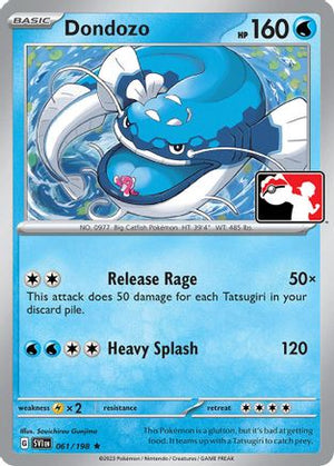 Dondozo 61 - Prize Pack Series Cards Holofoil - Poke-Collect