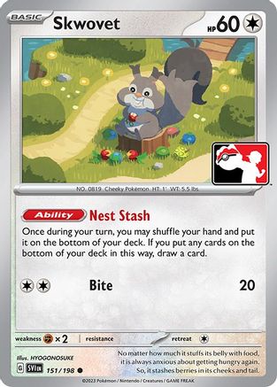 Skwovet 151 - Prize Pack Series Three - Poke-Collect