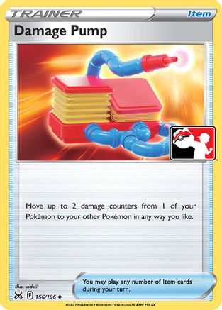 Damage Pump 156 - Prize Pack Series Cards Holofoil - Poke-Collect