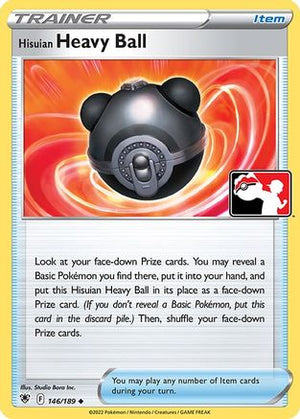 Hisuian Heavy Ball 146 - Prize Pack Series Cards - Poke-Collect