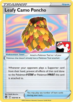 Leafy Camo Poncho 160 - Prize Pack Series Cards - Poke-Collect