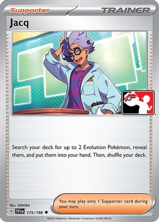 Jacq 175 - Prize Pack Series Cards Holofoil - Poke-Collect