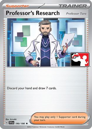 Professor's Research - 190/198 190 - Prize Pack Series Cards Holofoil - Poke-Collect