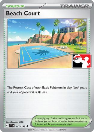 Beach Court 167 - Prize Pack Series Cards - Poke-Collect