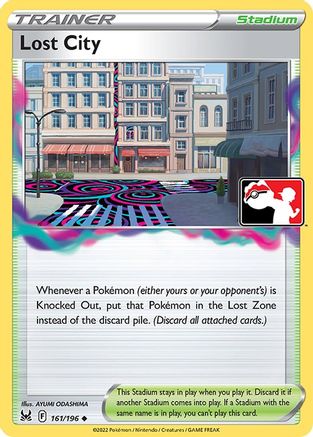 Lost City 161 - Prize Pack Series Cards Holofoil - Poke-Collect