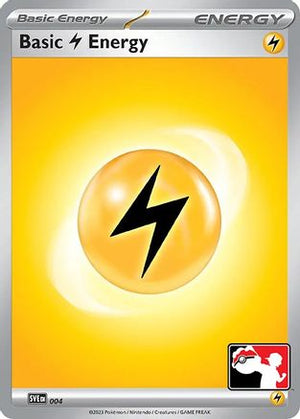 Basic Lightning Energy 4 - Prize Pack Series Three Holofoil - Poke-Collect