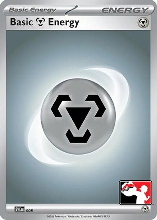 Basic Metal Energy - 008 8 - Prize Pack Series Cards Holofoil - Poke-Collect