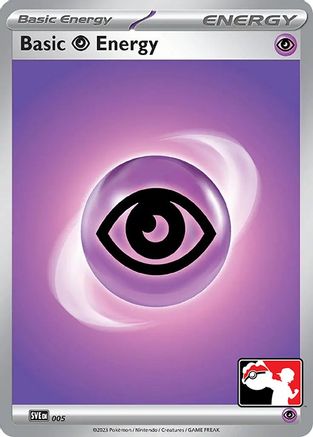 Basic Psychic Energy - 005 5 - Prize Pack Series Cards - Poke-Collect