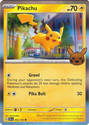 Pikachu 62 - Trick or Trade BOOster Bundle 2023 Holofoil