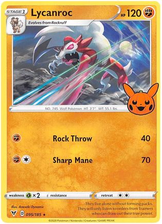 Lycanroc 95 - Trick or Trade BOOster Bundle 2023 - Poke-Collect
