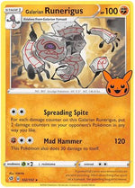 Galarian Runerigus 102 - Trick or Trade BOOster Bundle 2023 - Poke-Collect